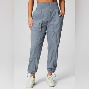 Fabletics Ultra High-Waisted Piped Nylon Pant